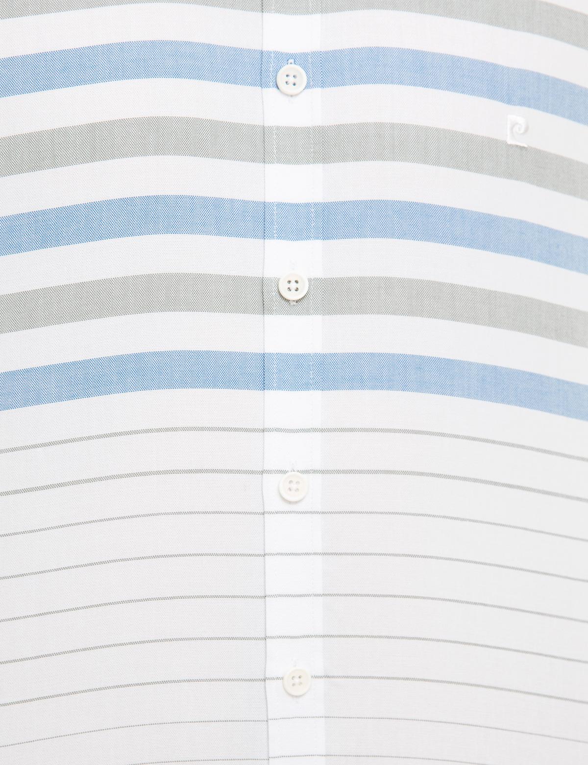 Yeşil Slim Fit Uzun Kollu Gömlek - 50216678010