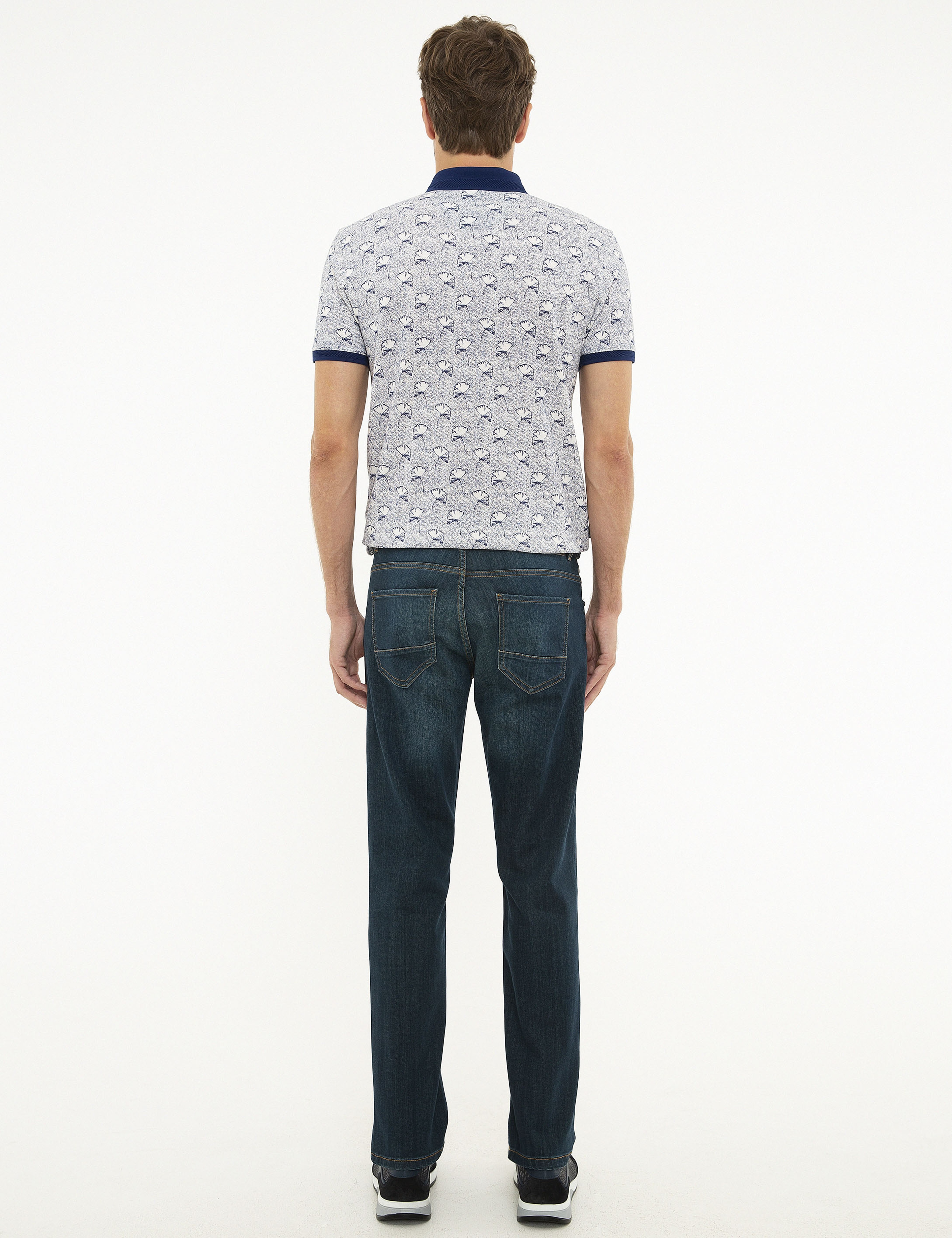 Haki Slim Fit Denim Pantolon - Image 3