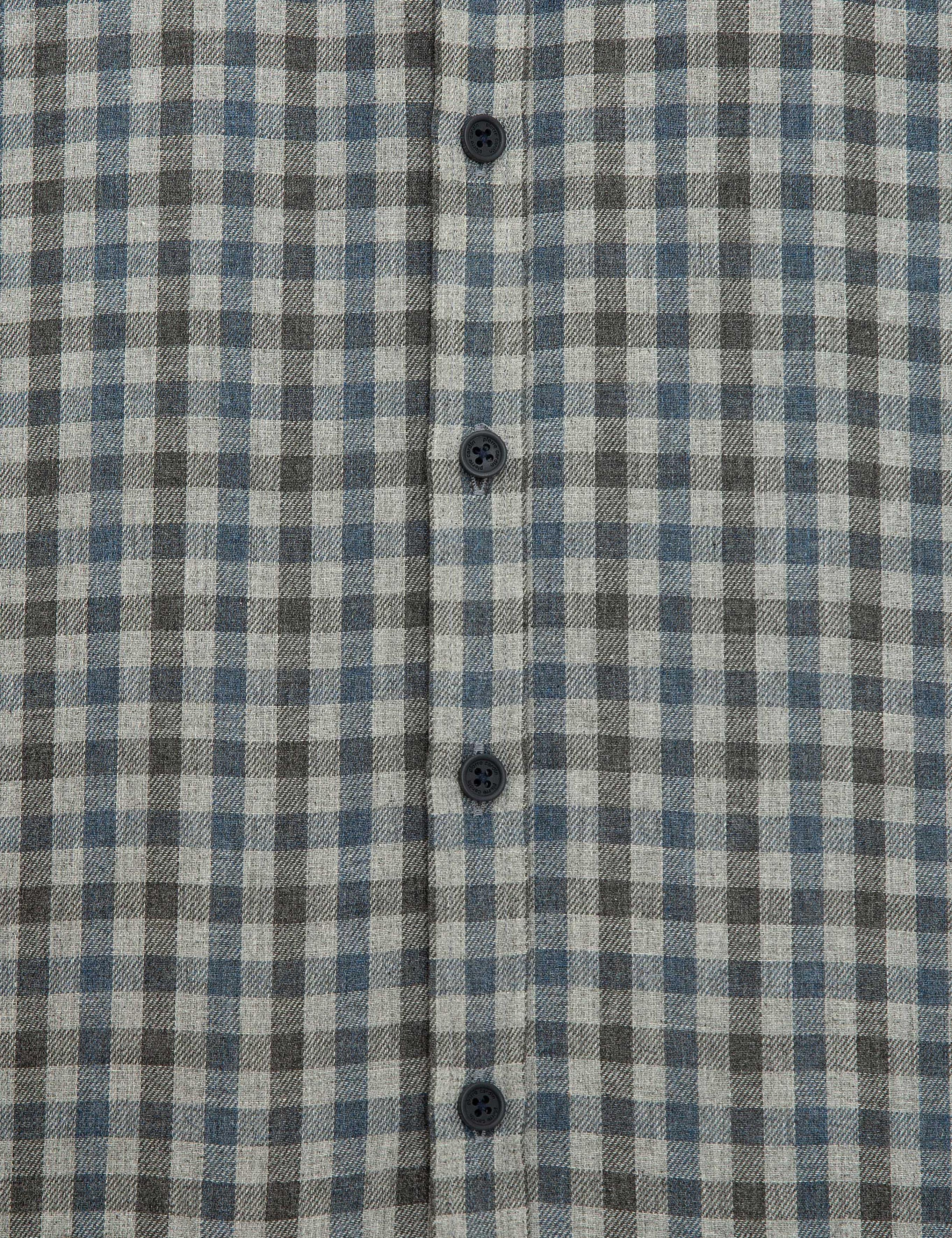 Gri Slim Fit Gömlek