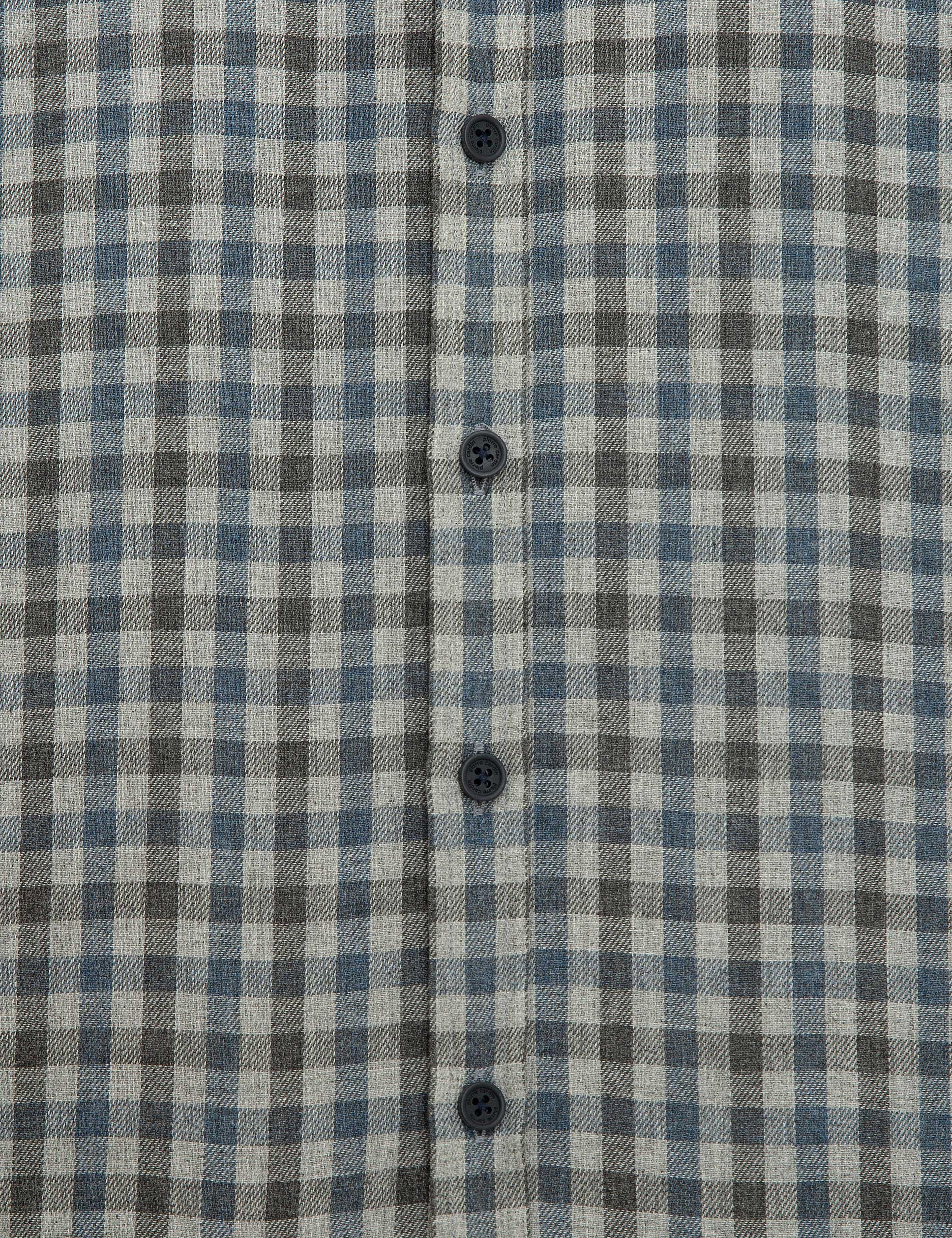 Gri Slim Fit Gömlek