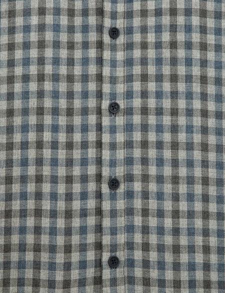 Gri Slim Fit Gömlek - 50218362005