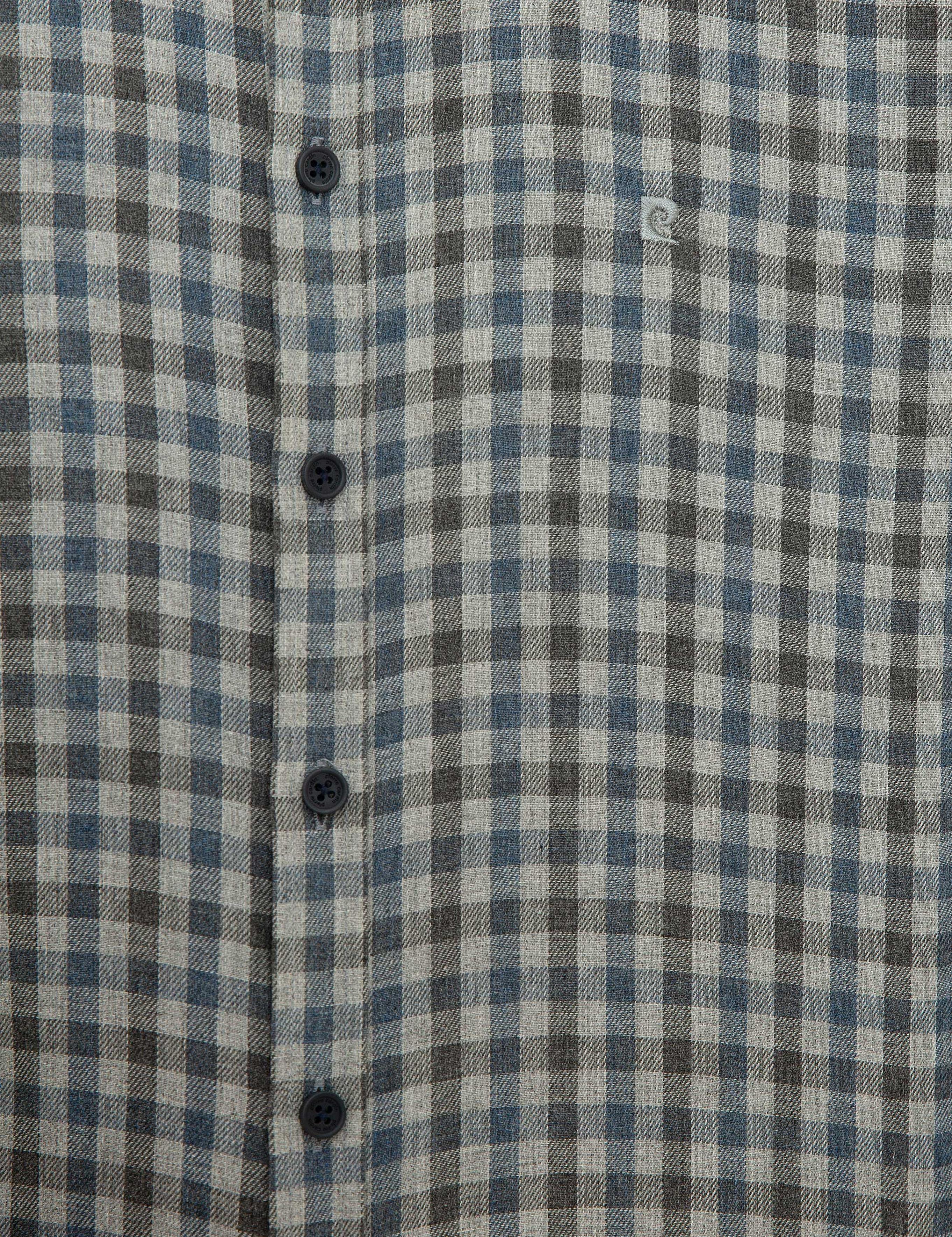 Gri Slim Fit Gömlek