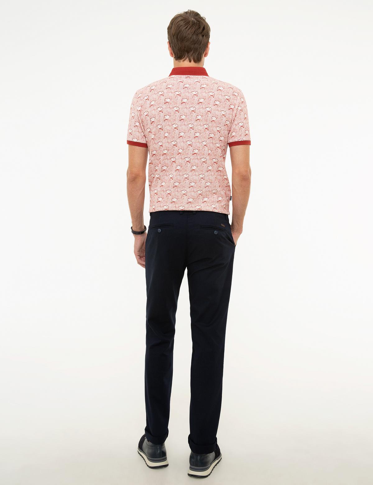 Lacivert Regular Fit Kanvas Pantolon - 50219034005