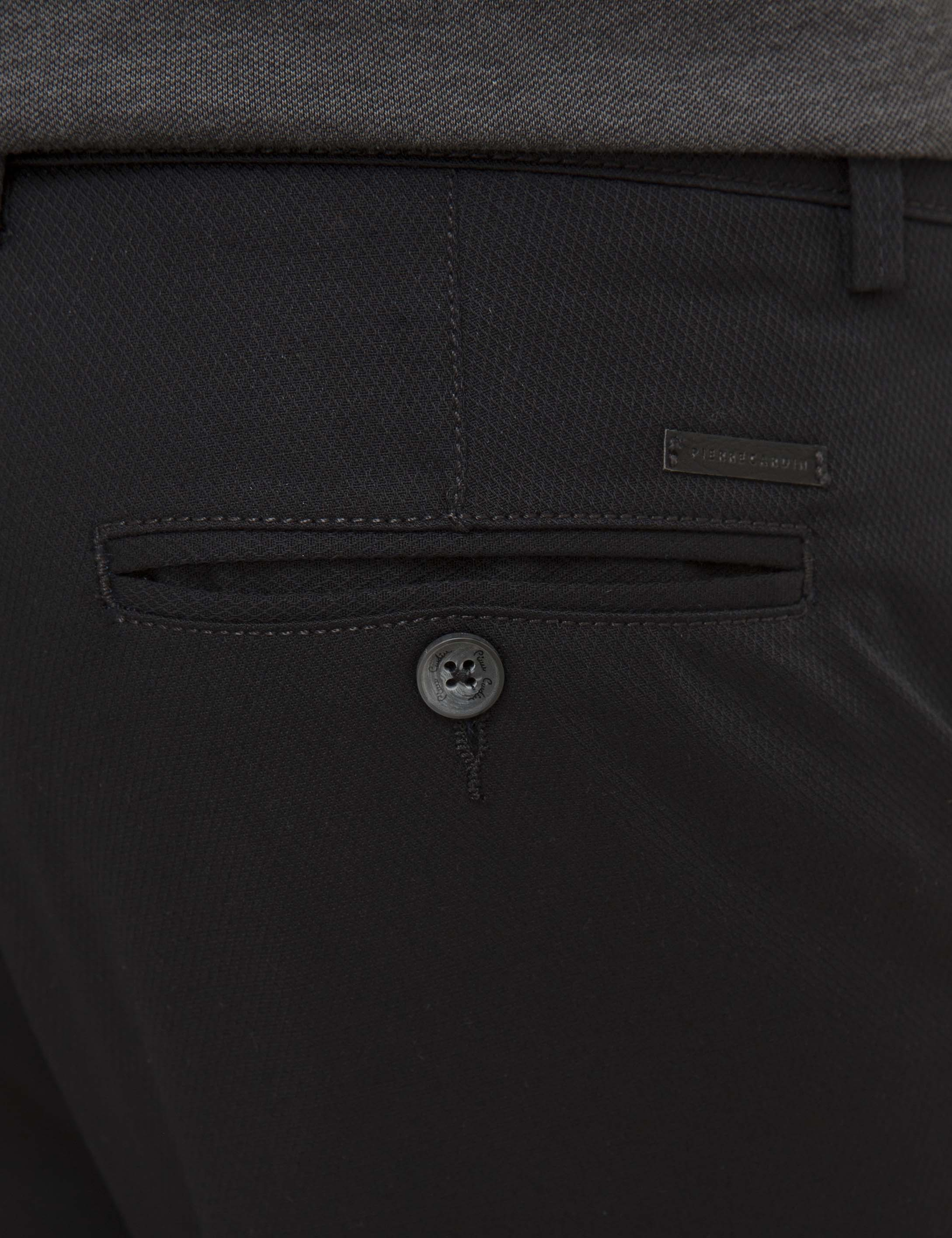 Siyah Regular Fit Chino Pantolon