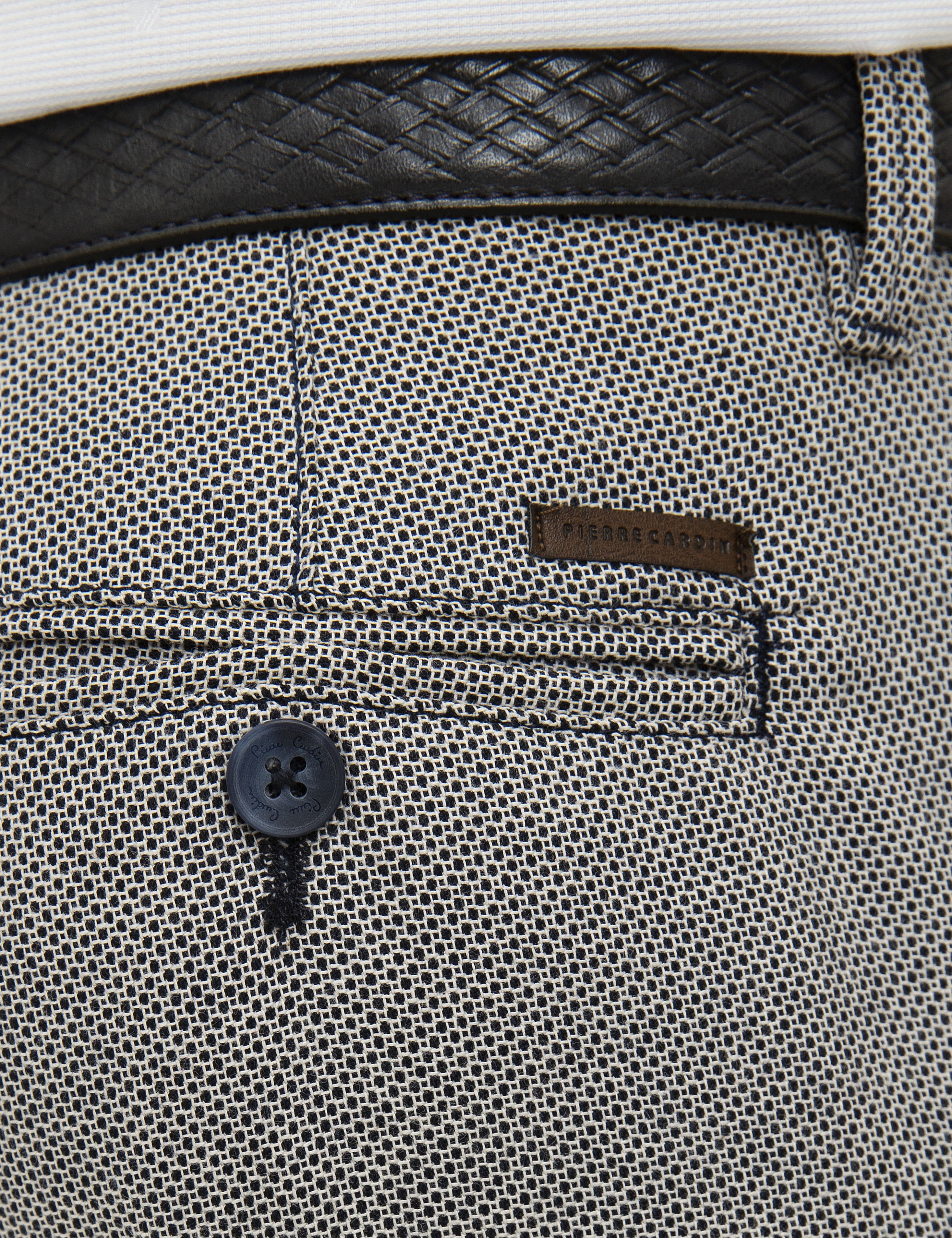 Lacivert Regular Fit Chino Pantolon - Image 4