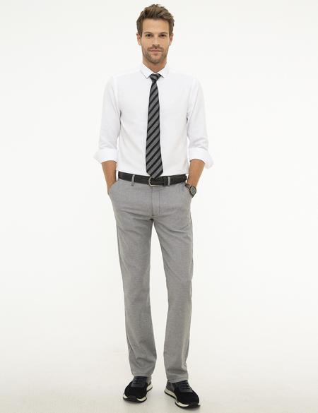 Lacivert Regular Fit Chino Pantolon - 50219035009
