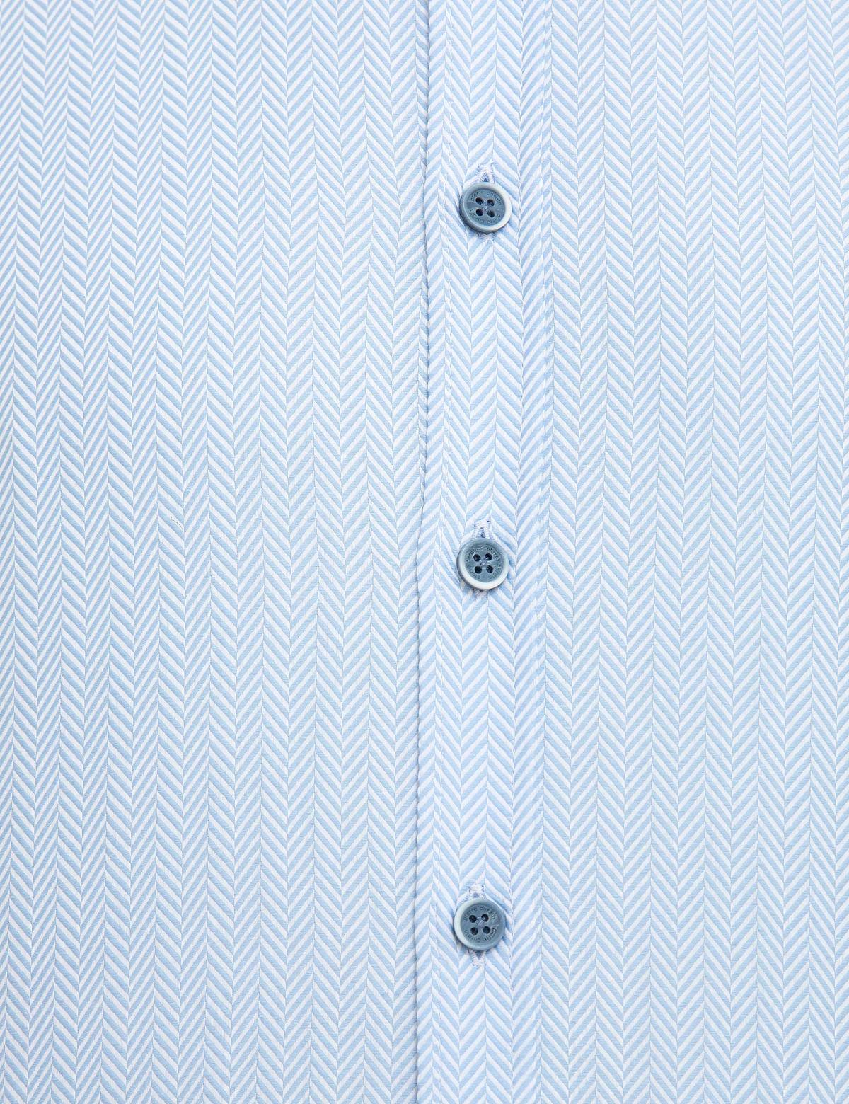 Açık Mavi Slim Fit Gömlek - 50219470001