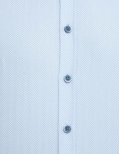 Açık Mavi Slim Fit Gömlek - 50219470001