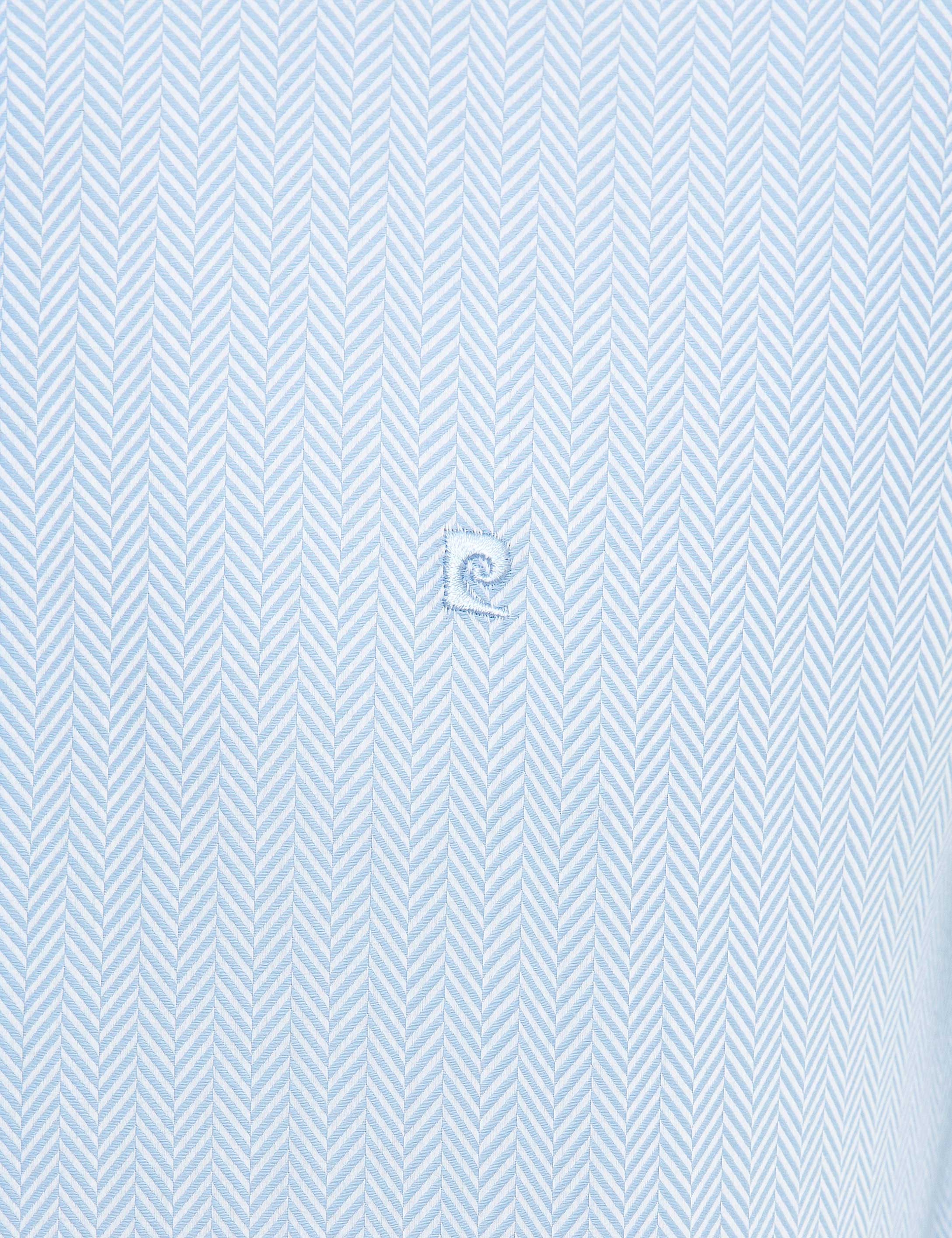 Açık Mavi Slim Fit Gömlek - Image 5