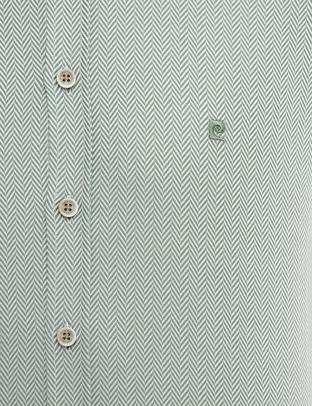 Yeşil Slim Fit Gömlek - 50219470014