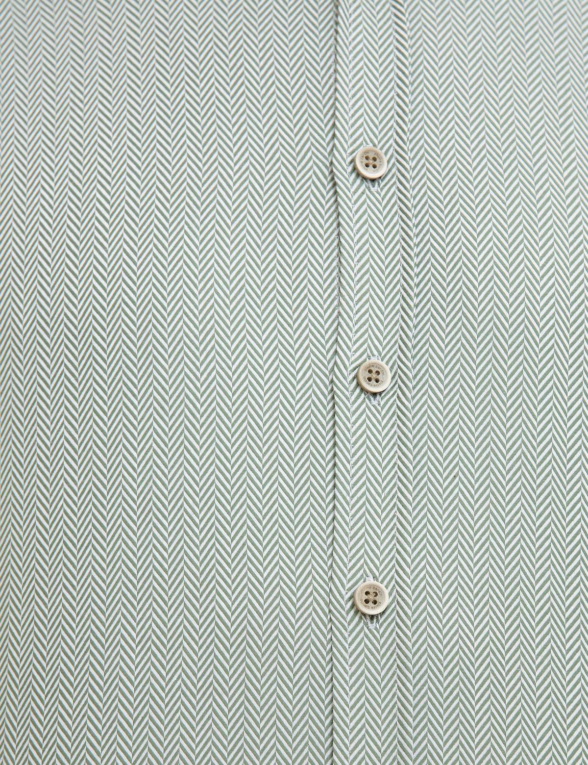 Yeşil Slim Fit Gömlek - 50219470014