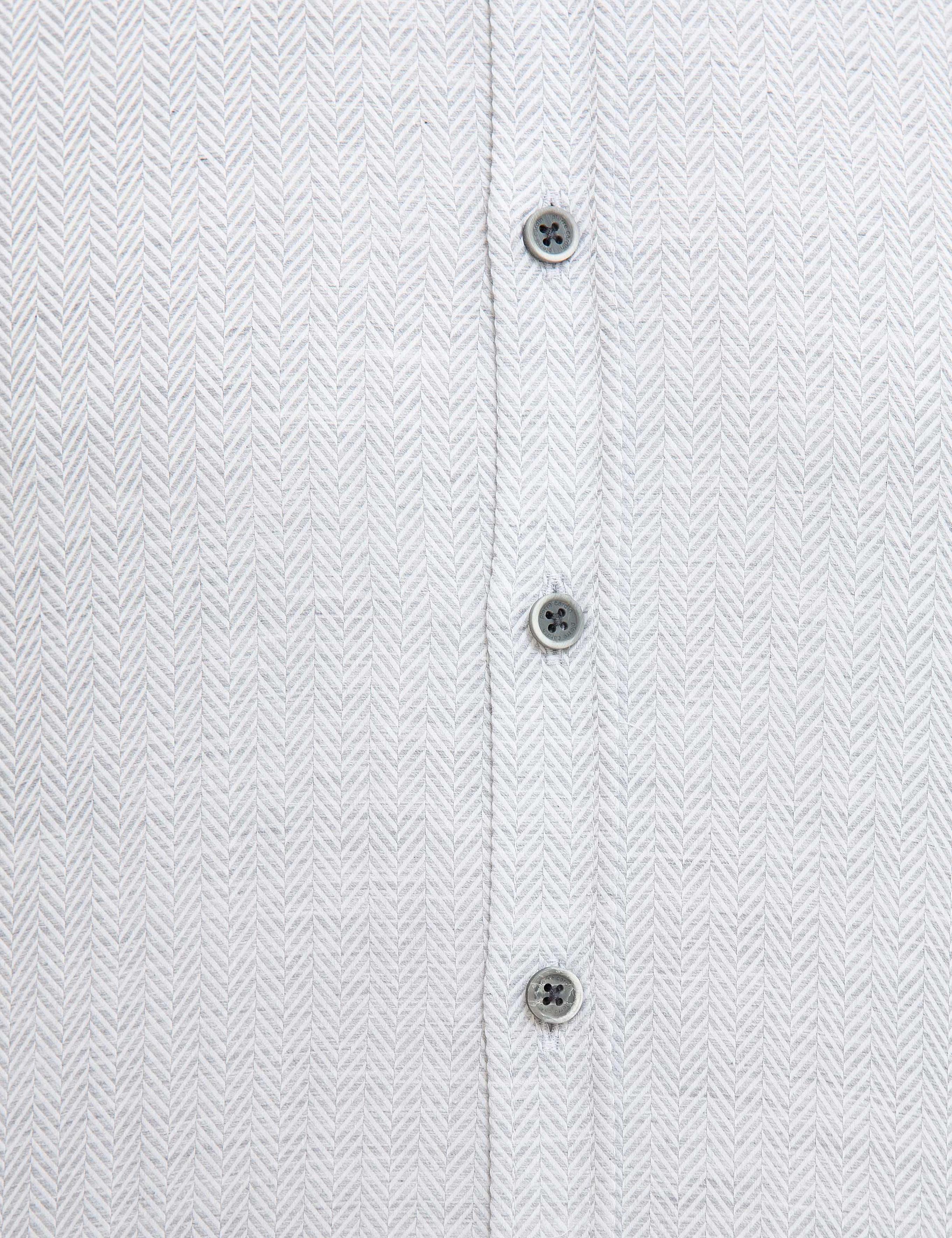 Gri Slim Fit Gömlek