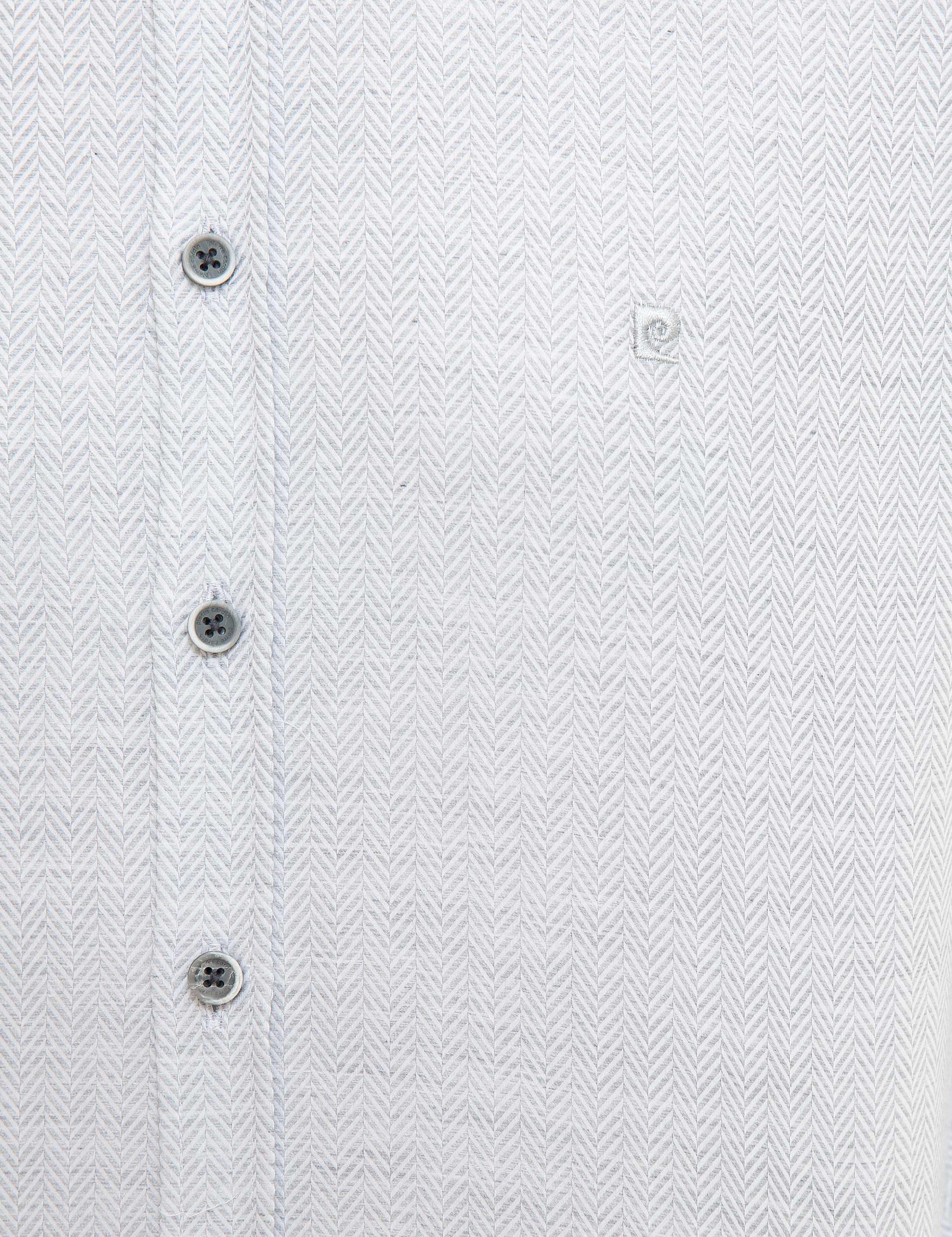 Gri Slim Fit Gömlek