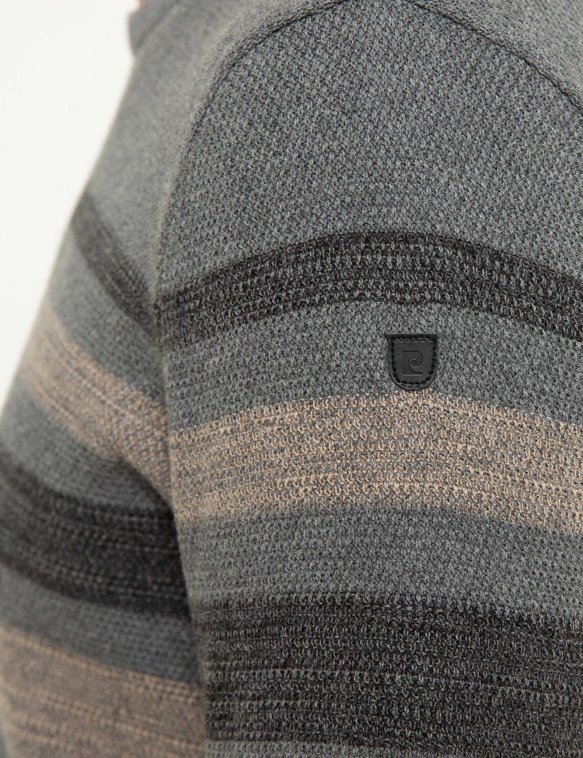 Gri Melanj Slim Fit Triko Kazak - 50218119011