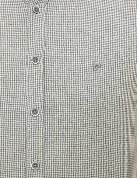 Gri Slim Fit Gömlek - 50218296003