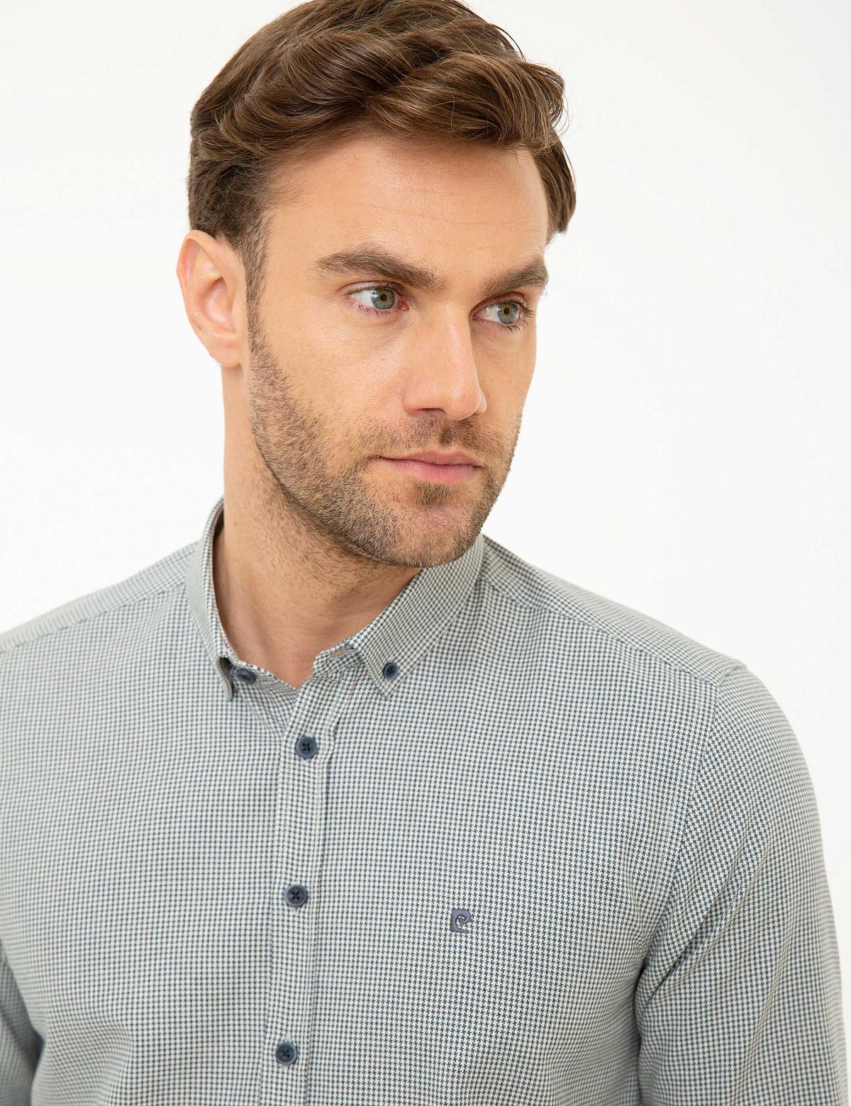 Lacivert Slim Fit Gömlek - 50218296012