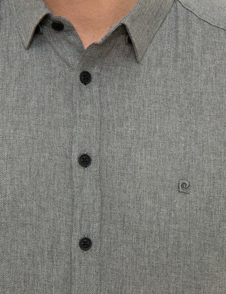 Gri Slim Fit Gömlek - 50218325042