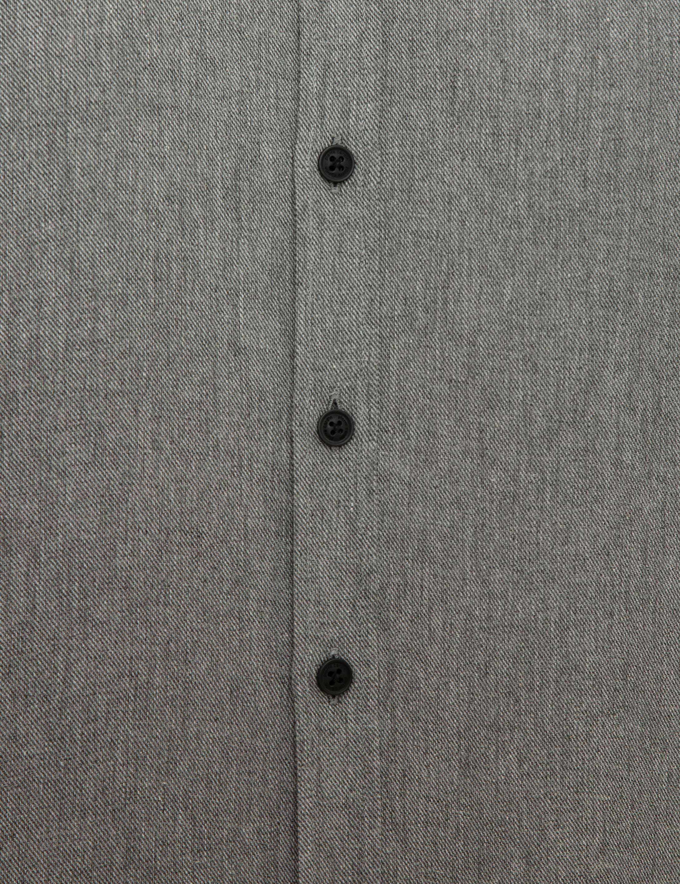 Gri Slim Fit Gömlek