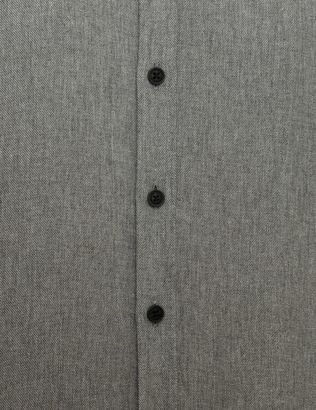 Gri Slim Fit Gömlek - 50218325042