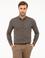 Kahverengi Slim Fit Gömlek