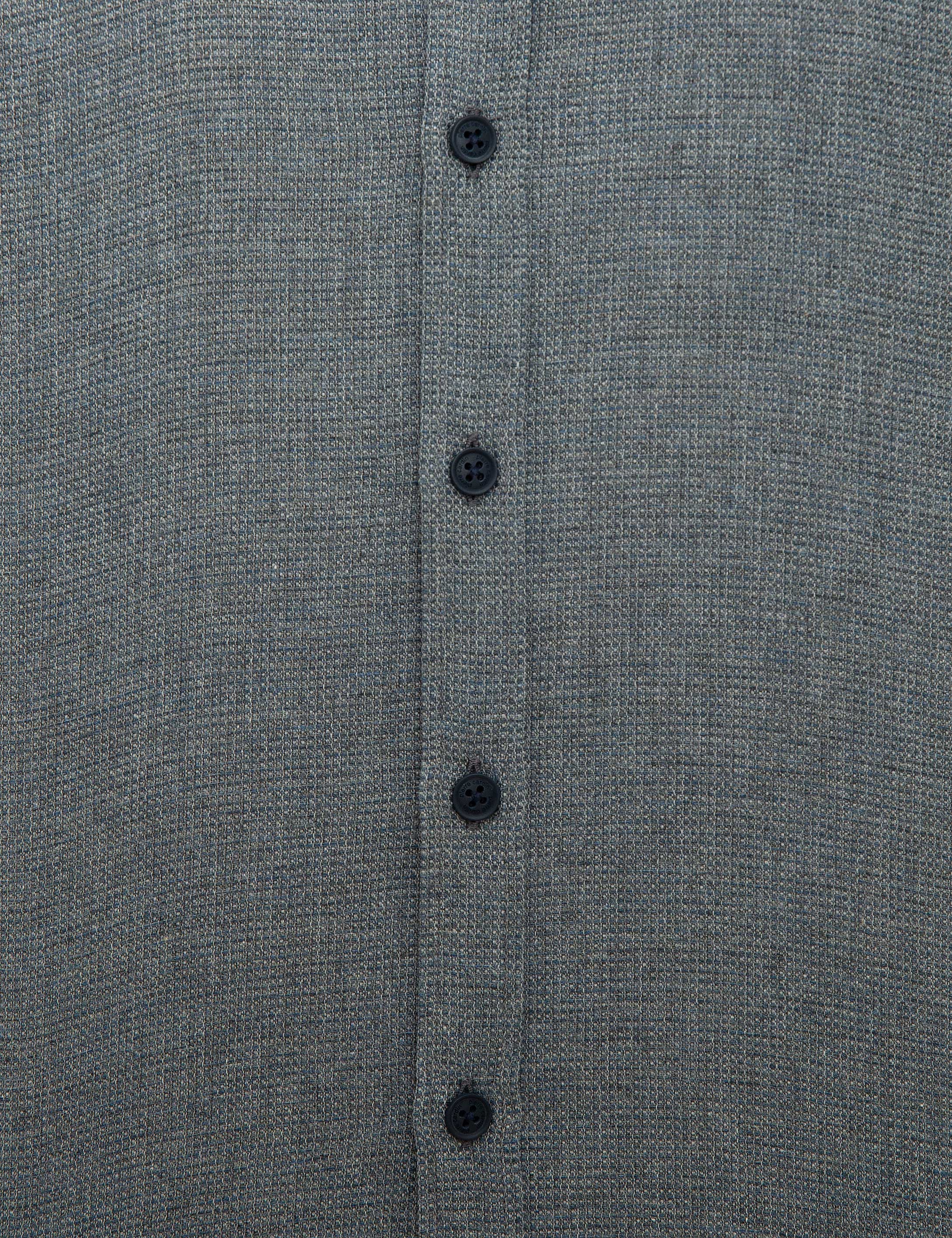 Lacivert Slim Fit Gömlek - Image 6