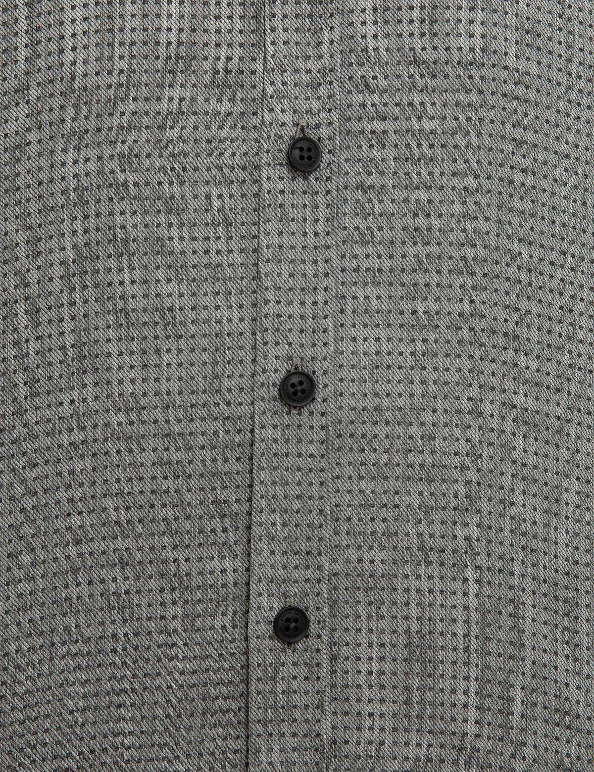 Antrasit Gri Slim Fit Gömlek - 50218328017