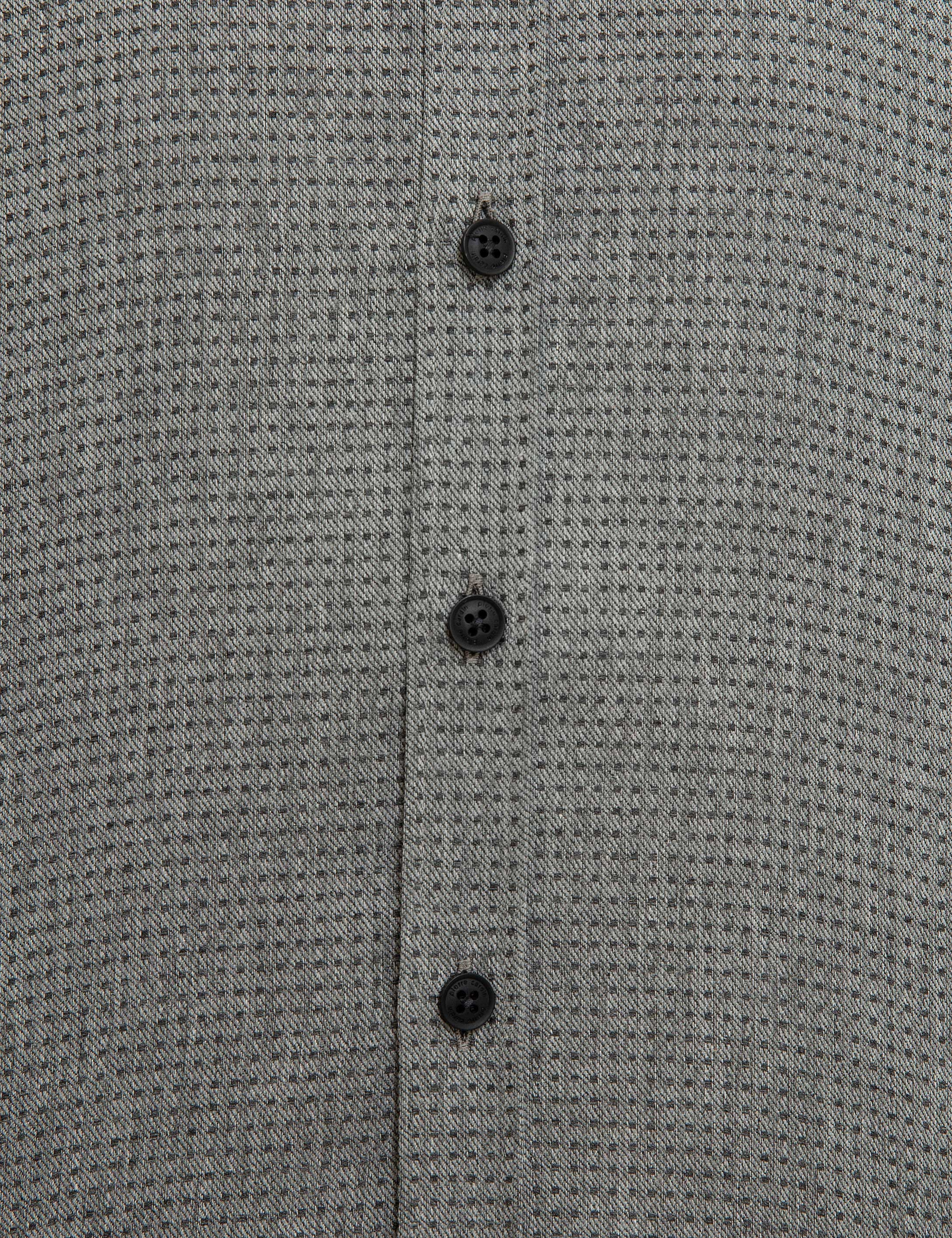 Antrasit Gri Slim Fit Gömlek - Image 6
