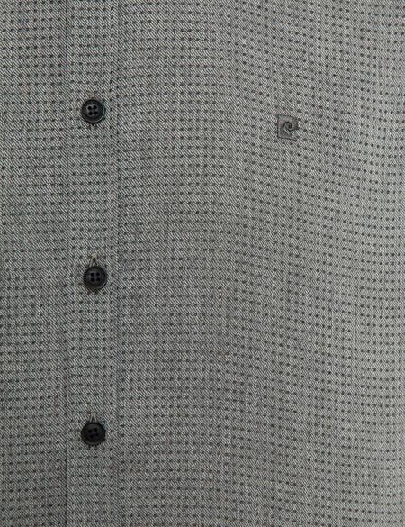 Antrasit Gri Slim Fit Gömlek - 50218328017