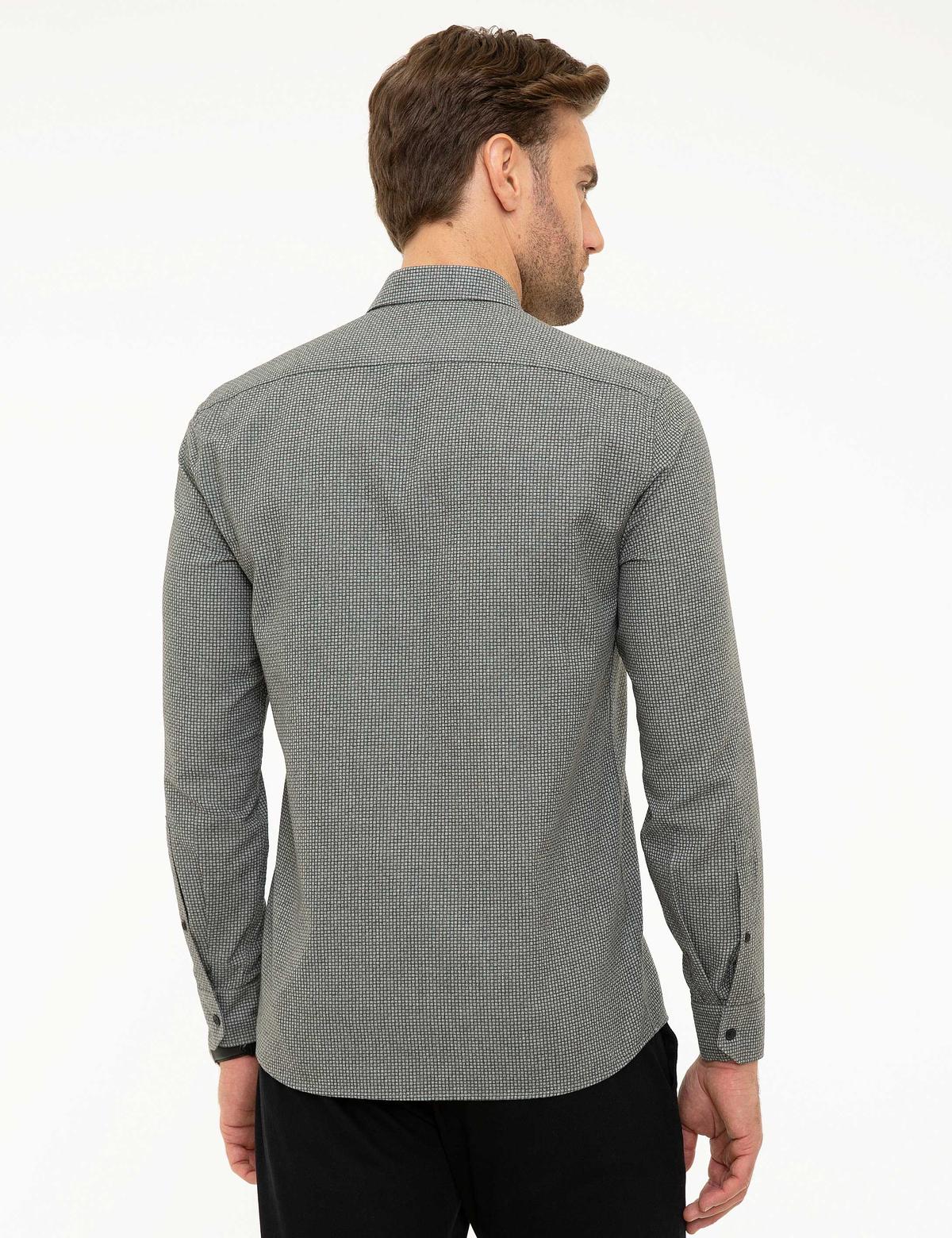 Antrasit Slim Fit Gömlek - 50218351007