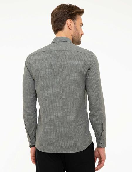 Antrasit Slim Fit Gömlek - 50218351007