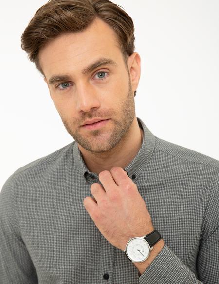 Antrasit Slim Fit Gömlek - 50218351007