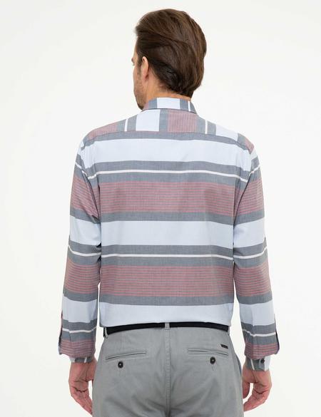 Bordo Slim Fit Gömlek - 50219467002