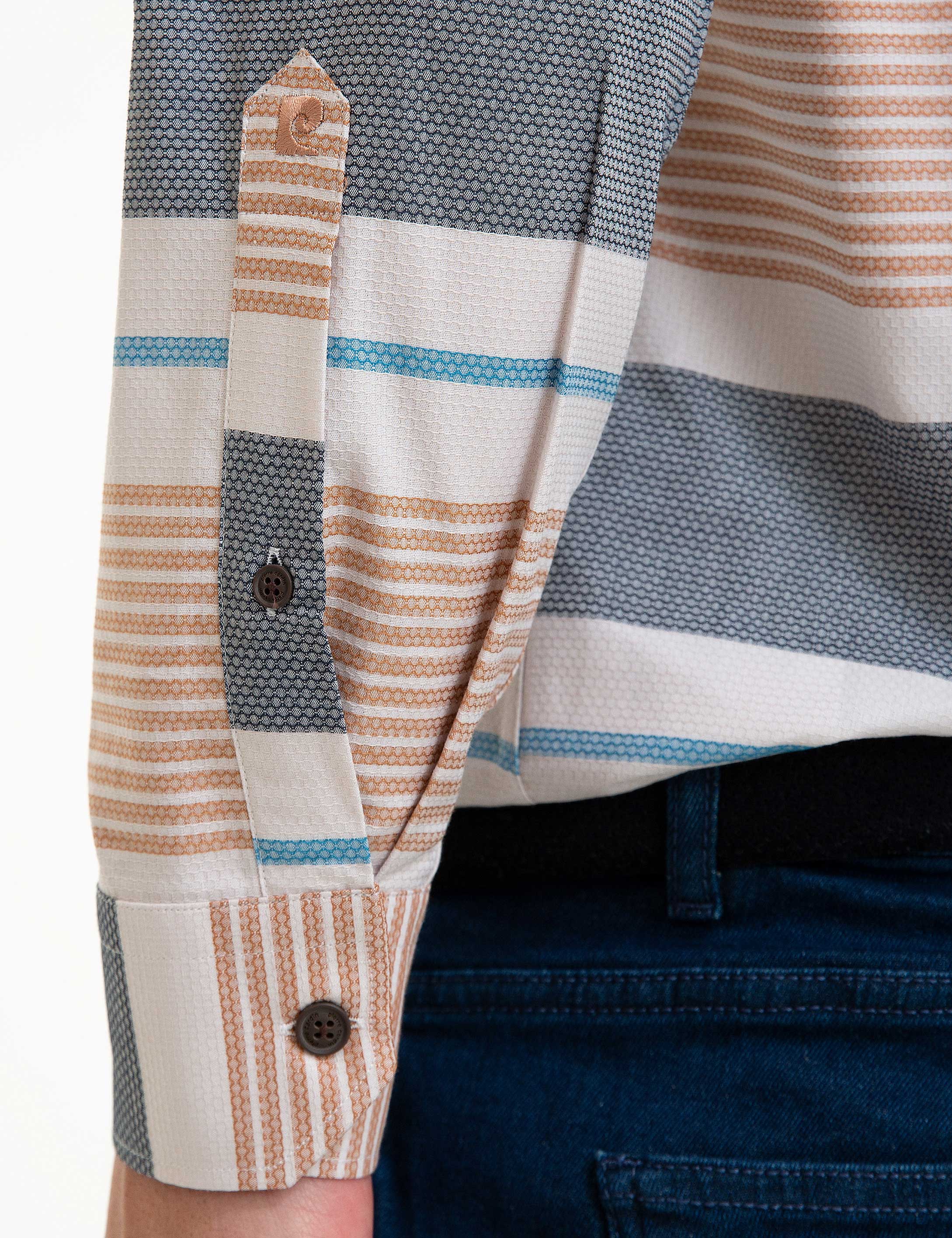 Beyaz Slim Fit Gömlek - Image 6