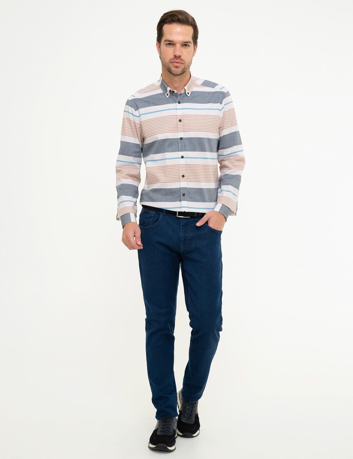 Beyaz Slim Fit Gömlek - 50219467010