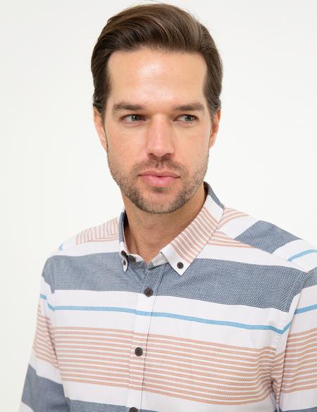 Beyaz Slim Fit Gömlek - 50219467010