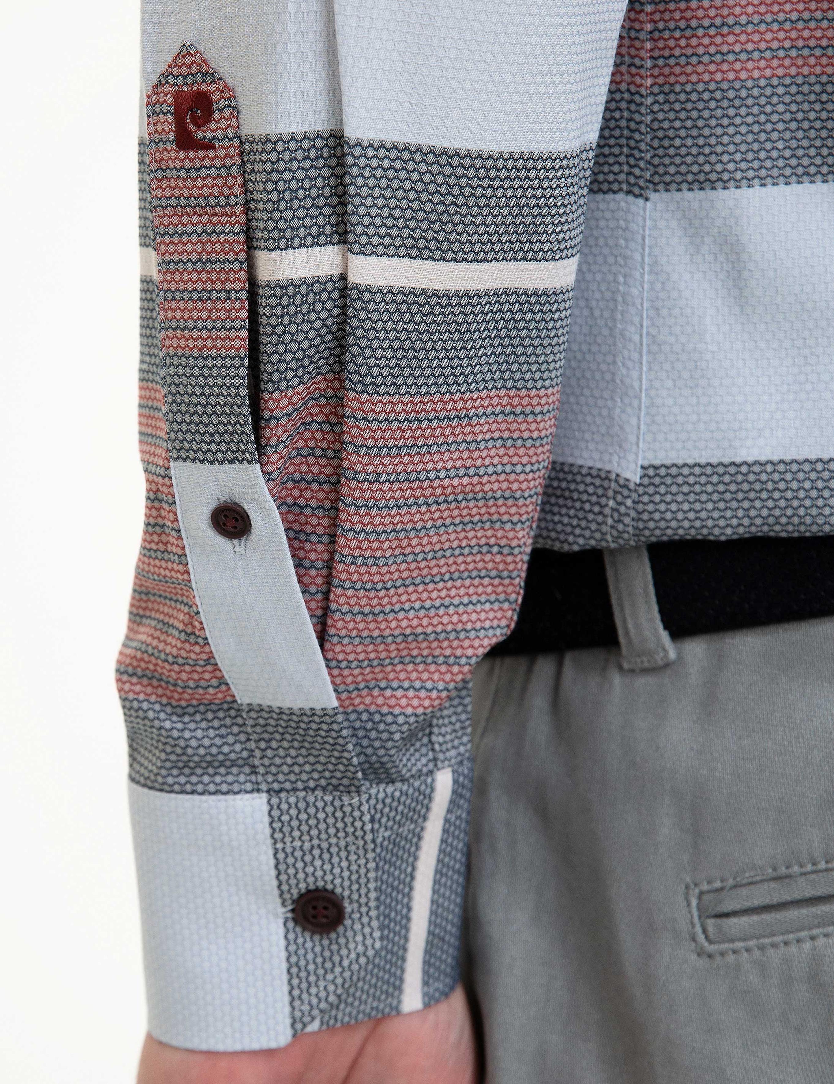 Bordo Slim Fit Gömlek