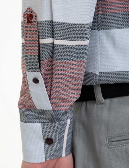 Bordo Slim Fit Gömlek - 50219467002