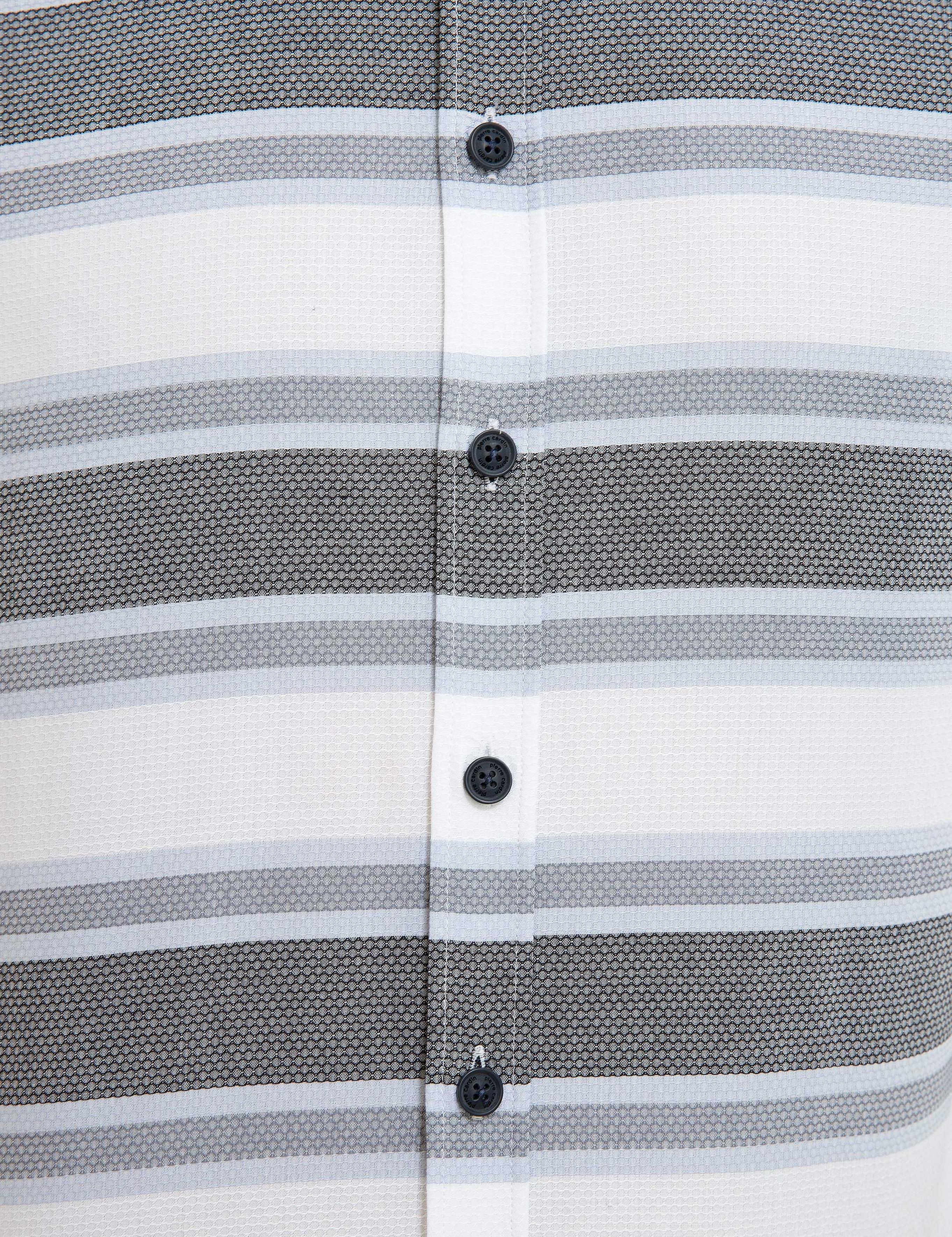 Lacivert Slim Fit Uzun Kollu Gömlek