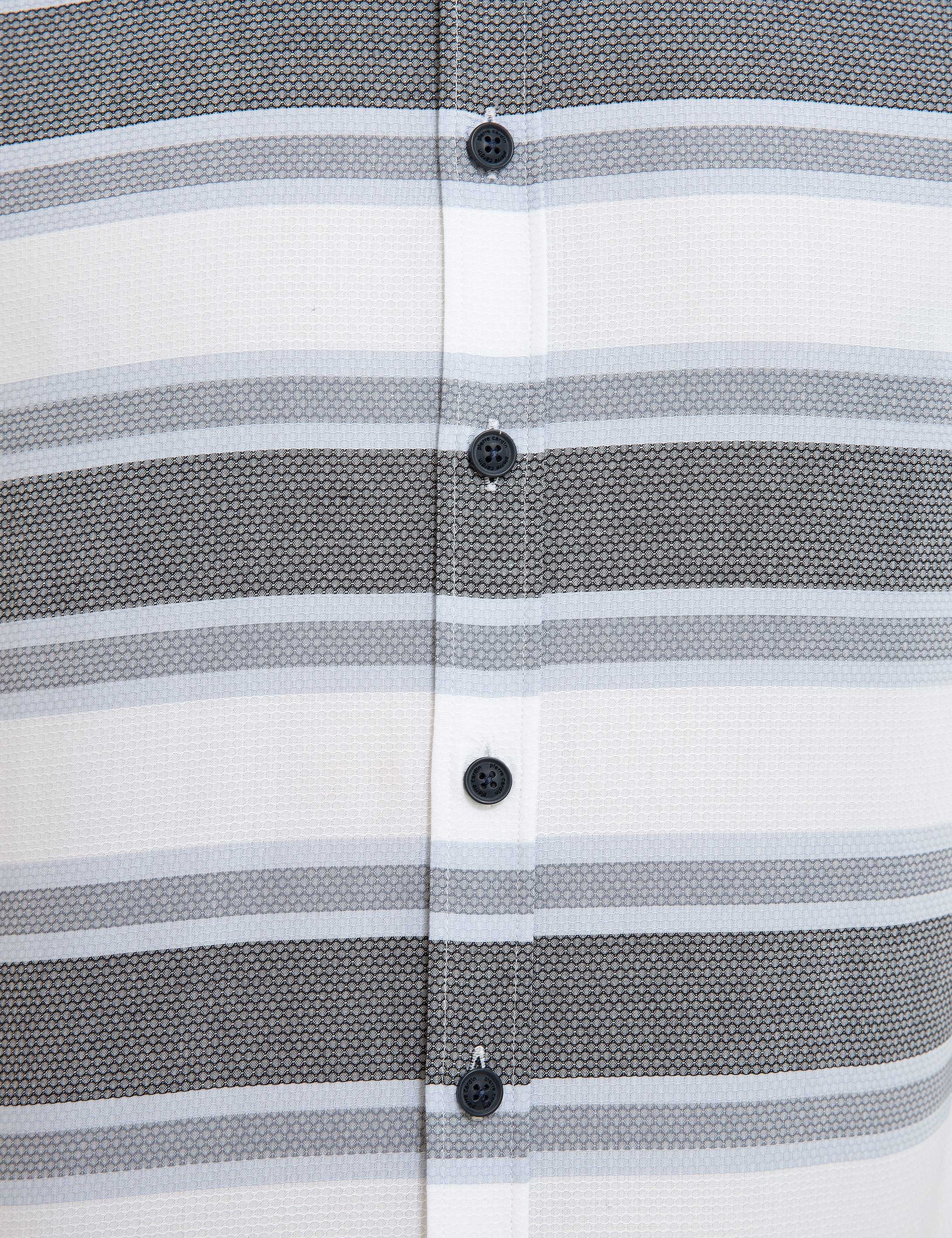 Lacivert Slim Fit Gömlek - Image 5