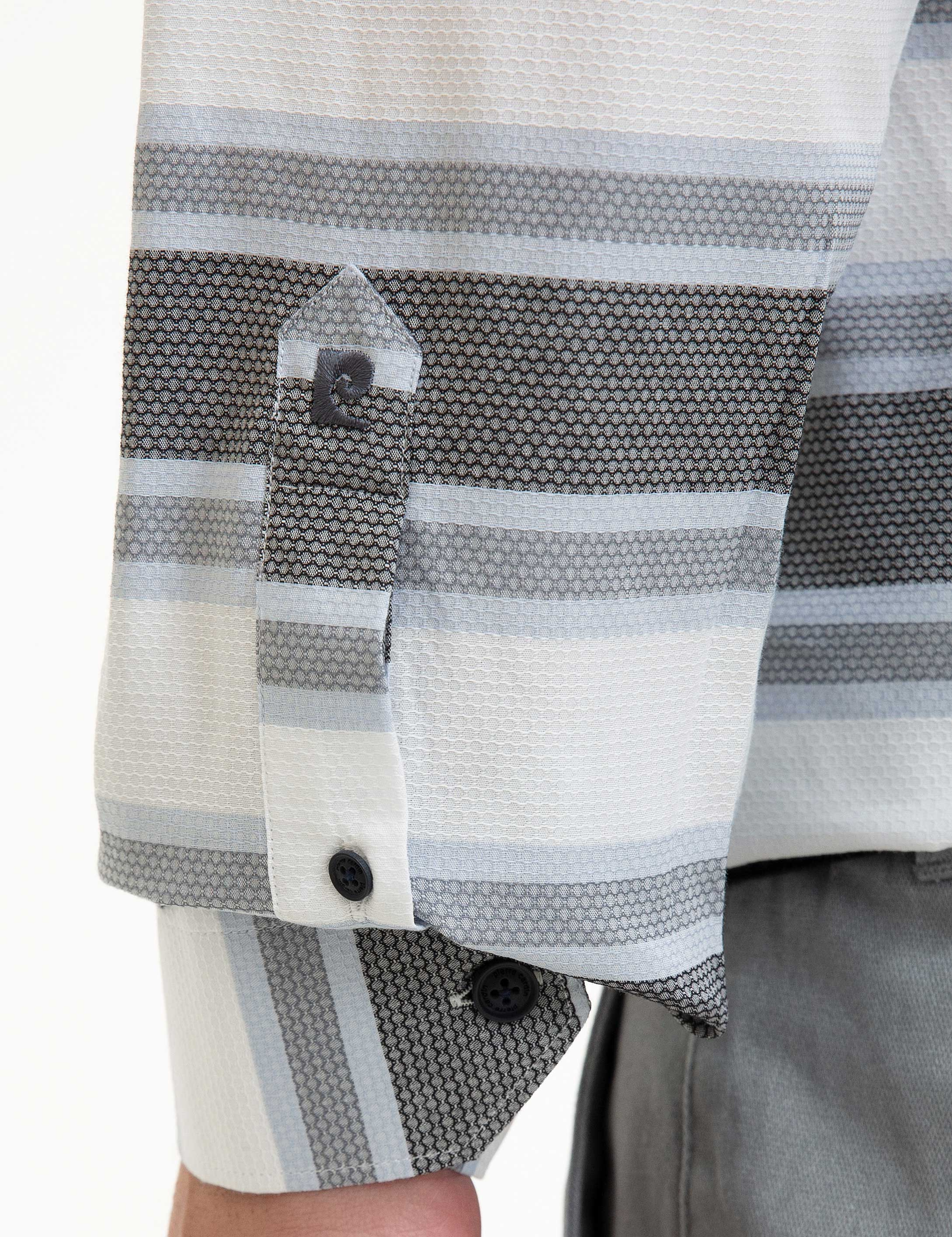Lacivert Slim Fit Gömlek - Image 6