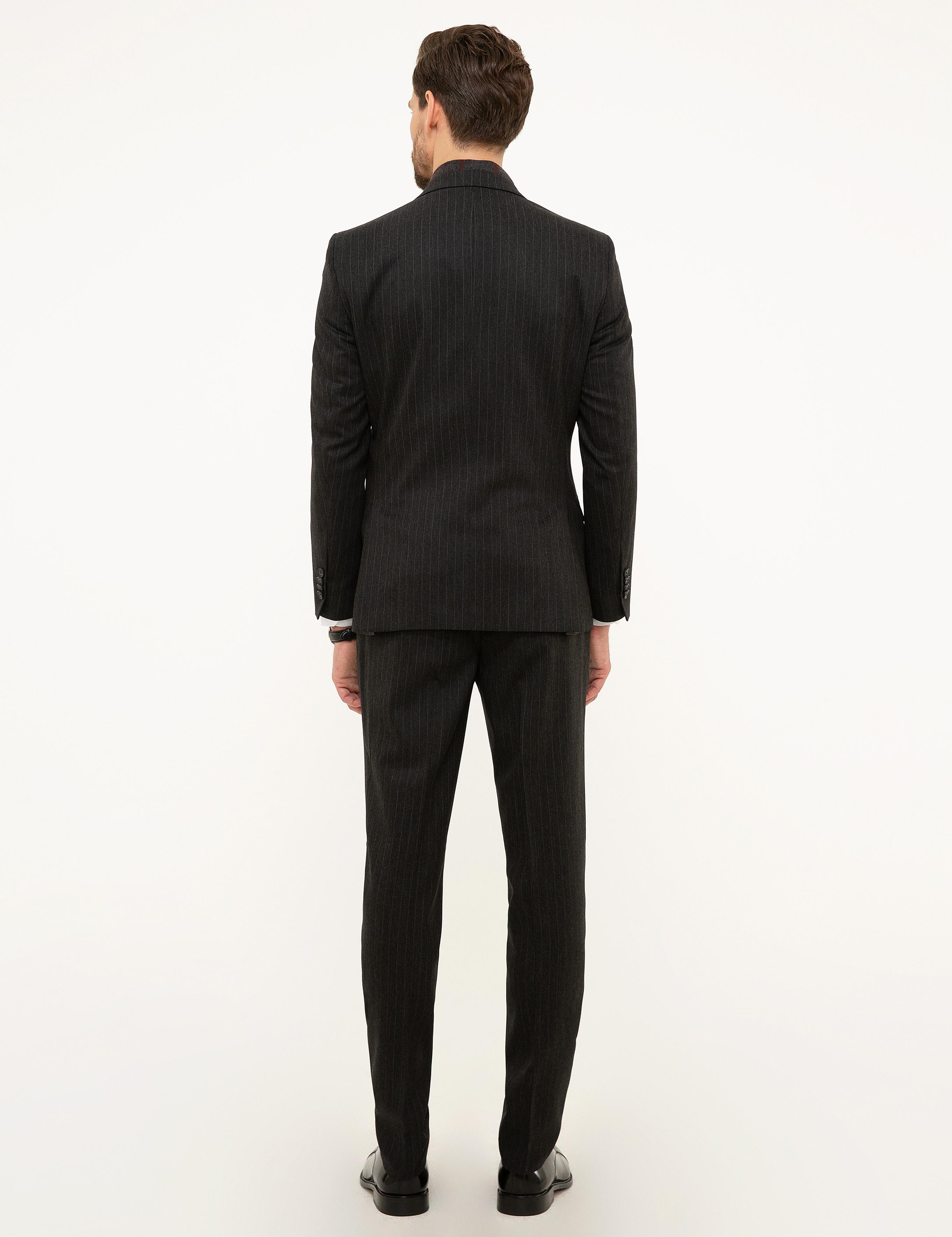 Füme Ekstra Slim Fit Takım Elbise