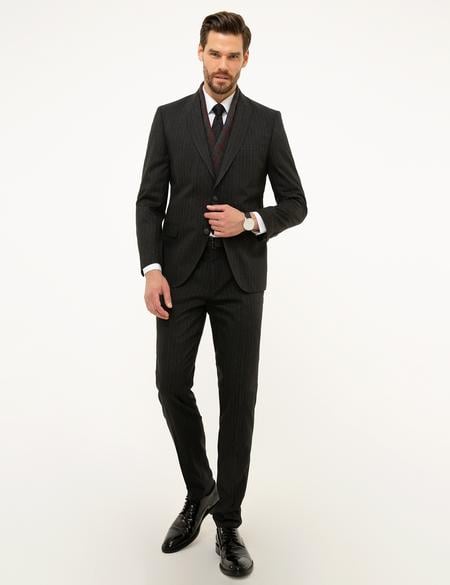 Füme Ekstra Slim Fit Takım Elbise - 50216081050