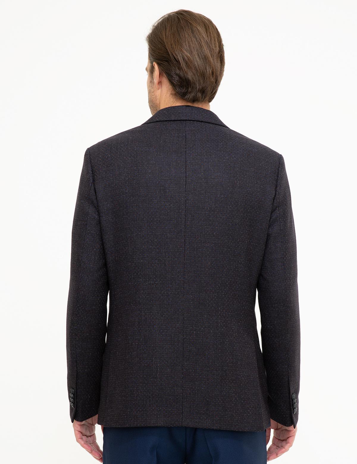 Lacivert Slim Fit Ceket - 50216635006