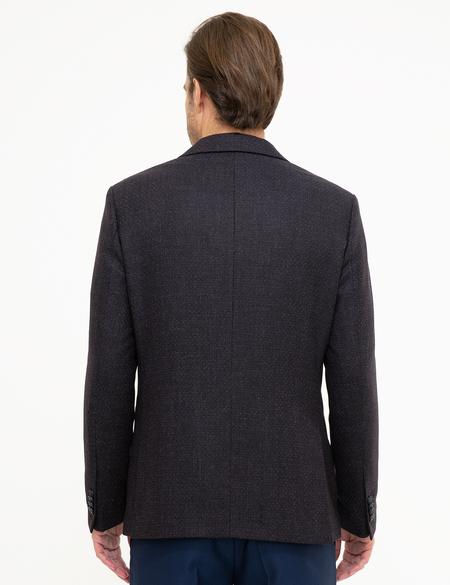 Lacivert Slim Fit Ceket - 50216635006