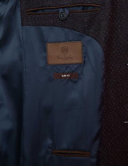 Lacivert Slim Fit Ceket - 50216635006