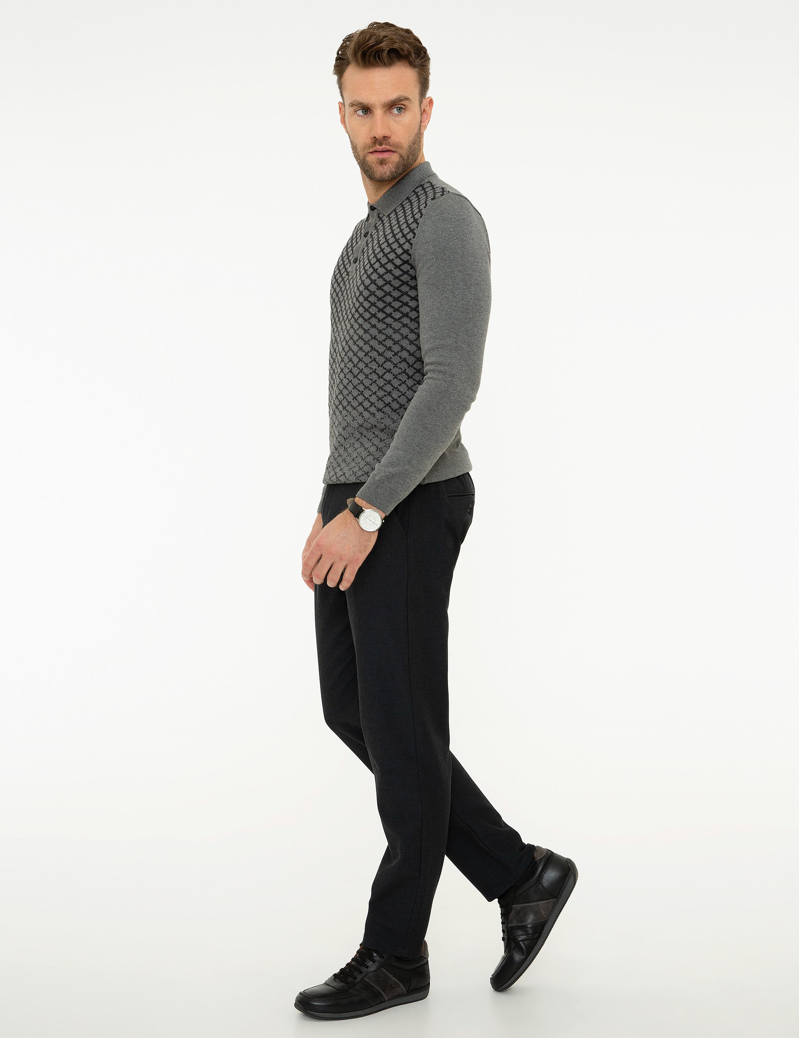 Lacivert Jogger Fit Pantolon