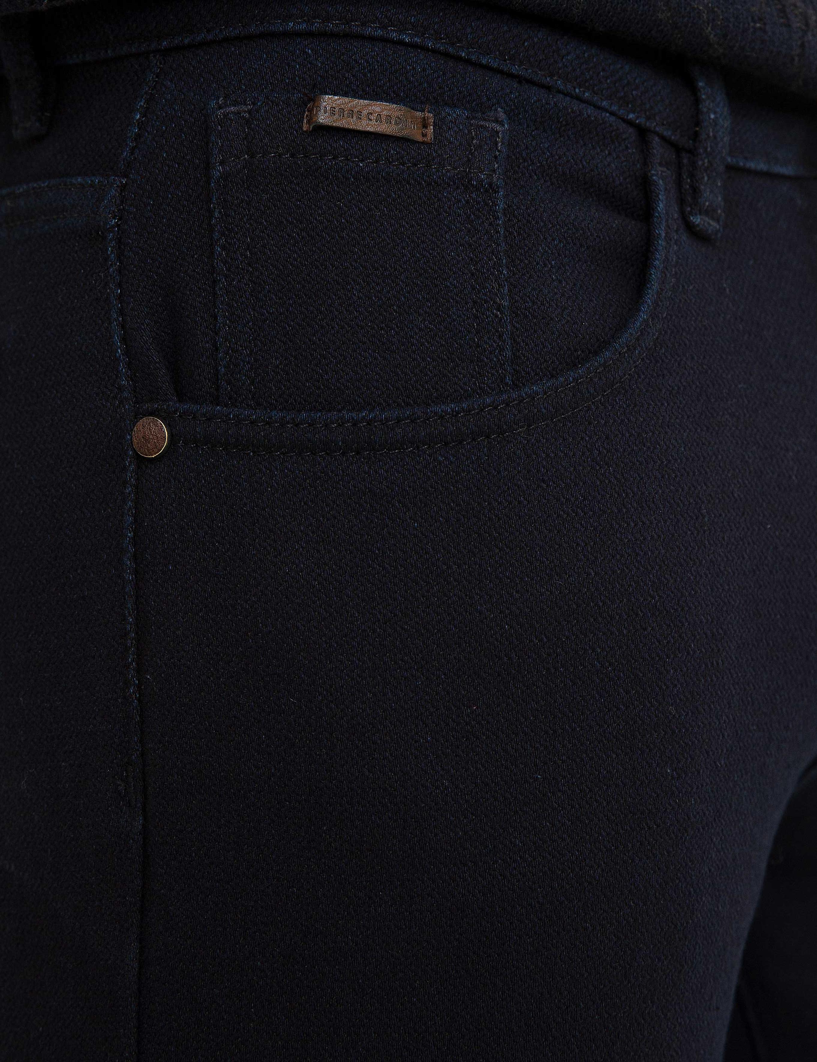 Koyu Lacivert Straight Fit Jean Pantolon