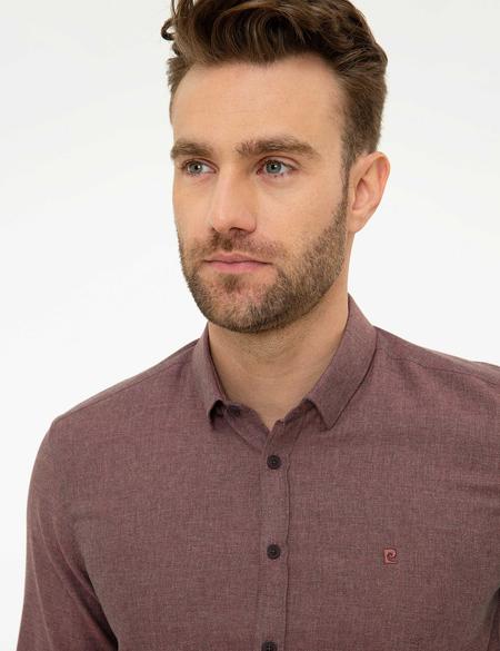 Bordo Slim Fit Gömlek - 50218325007