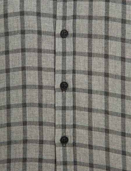 Gri Slim Fit Gömlek - 50218330001