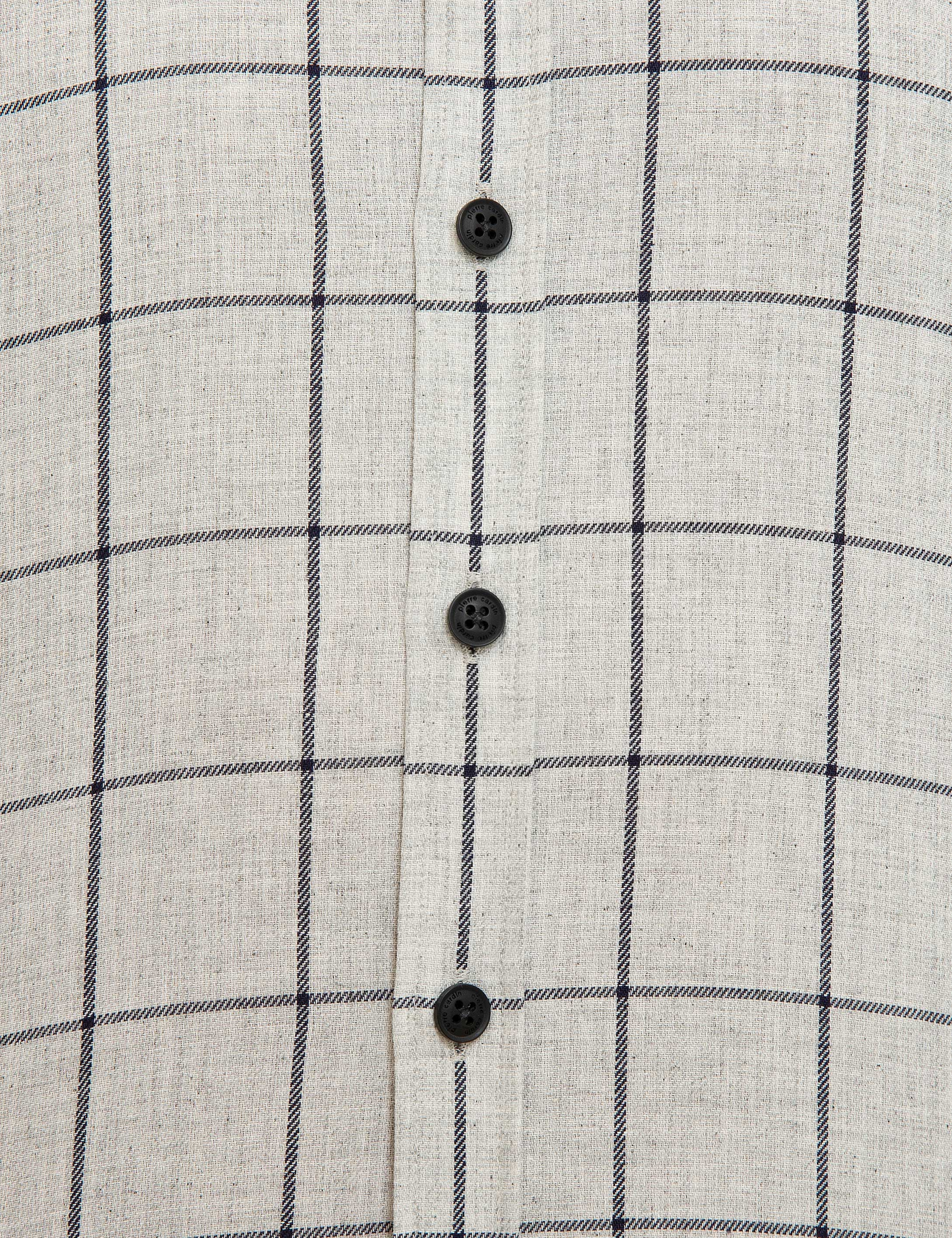 Gri Slim Fit Gömlek - Image 6